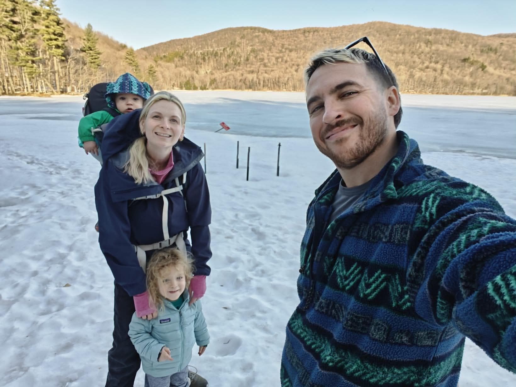 Martin et Disney, un matin d'hiver au Québec